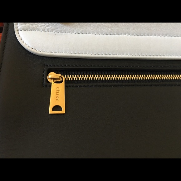 Celine Trapeze Tri-color Medium Tote - Picture 4 of 8